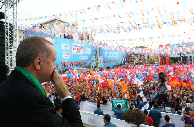 Cumhurbaşkanı Erdoğan'dan Rize'de Miting 25