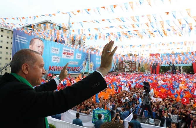 Cumhurbaşkanı Erdoğan'dan Rize'de Miting 29