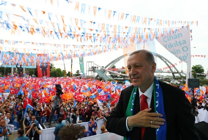 Cumhurbaşkanı Erdoğan'dan Rize'de Miting 31