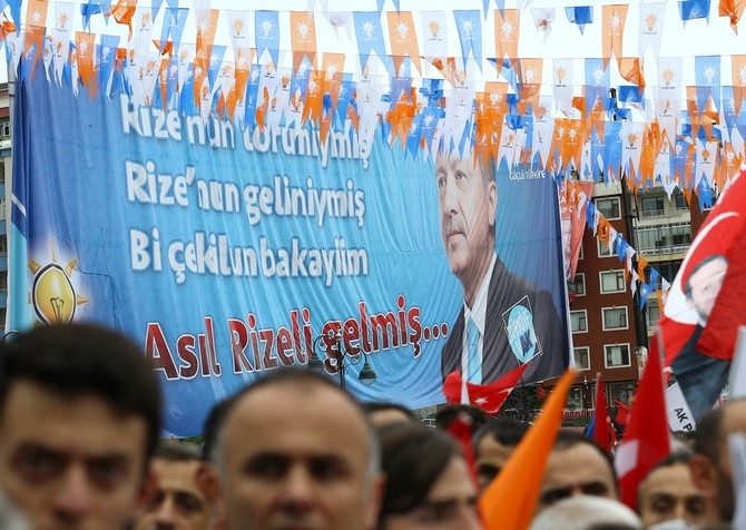Cumhurbaşkanı Erdoğan'dan Rize'de Miting 34