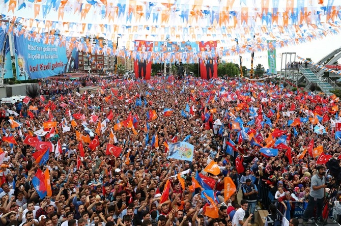 Cumhurbaşkanı Erdoğan'dan Rize'de Miting 50