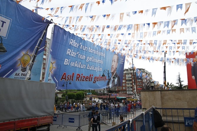Cumhurbaşkanı Erdoğan'dan Rize'de Miting 52