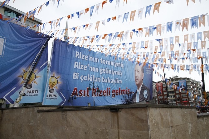 Cumhurbaşkanı Erdoğan'dan Rize'de Miting 53