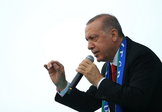 Cumhurbaşkanı Erdoğan'dan Rize'de Miting 57