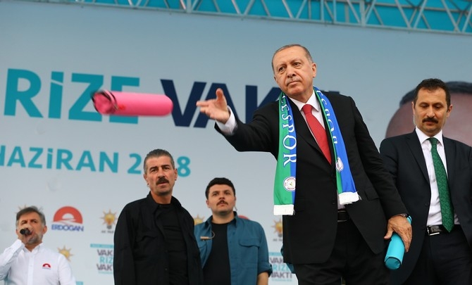 Cumhurbaşkanı Erdoğan'dan Rize'de Miting 63