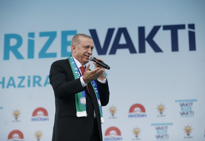 Cumhurbaşkanı Erdoğan'dan Rize'de Miting 67