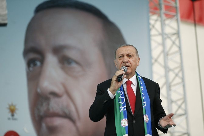 Cumhurbaşkanı Erdoğan'dan Rize'de Miting 7