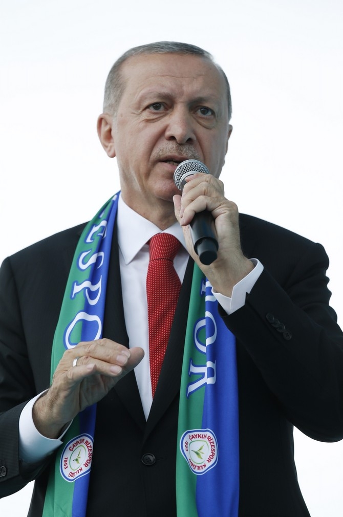 Cumhurbaşkanı Erdoğan'dan Rize'de Miting 70