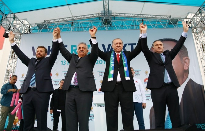 Cumhurbaşkanı Erdoğan'dan Rize'de Miting 73