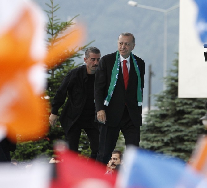 Cumhurbaşkanı Erdoğan'dan Rize'de Miting 75