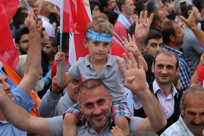 Cumhurbaşkanı Erdoğan'dan Rize'de Miting 79