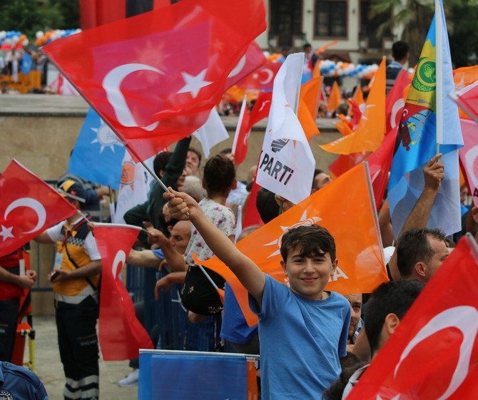 Cumhurbaşkanı Erdoğan'dan Rize'de Miting 80