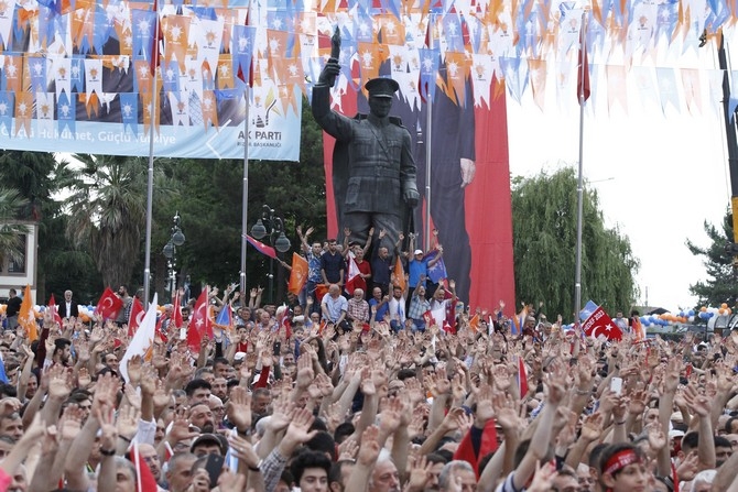 Cumhurbaşkanı Erdoğan'dan Rize'de Miting 83