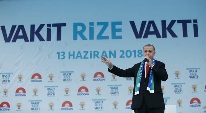 Cumhurbaşkanı Erdoğan'dan Rize'de Miting 9