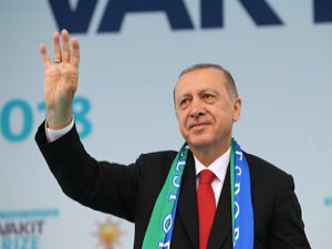 Cumhurbaşkanı Erdoğan'dan Rize'de Miting