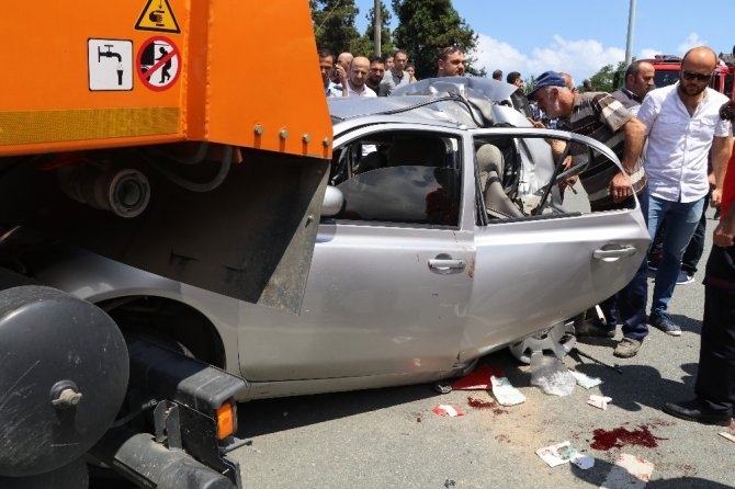 Rize’de Trafik Kazası: 1 Ölü, 1 Yaralı 8