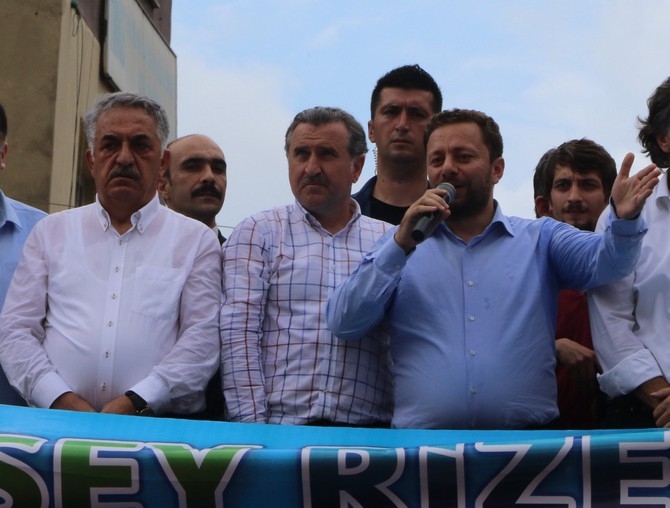 AK Parti Rize "Sevgi Yürüyüşü" Düzenledi 22