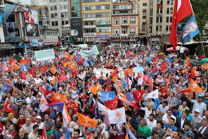 AK Parti Rize "Sevgi Yürüyüşü" Düzenledi 7