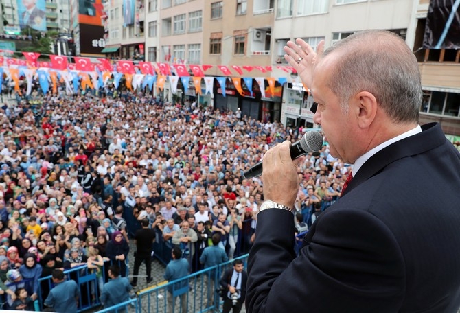 İlk Başkan Erdoğan Rize'de İlk Kez Hemşehrileriyle Buluştu 18