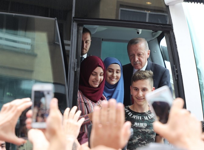 İlk Başkan Erdoğan Rize'de İlk Kez Hemşehrileriyle Buluştu 2