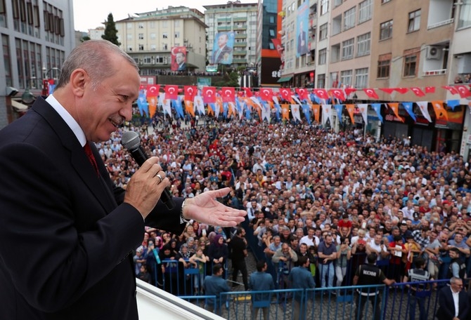 İlk Başkan Erdoğan Rize'de İlk Kez Hemşehrileriyle Buluştu 20