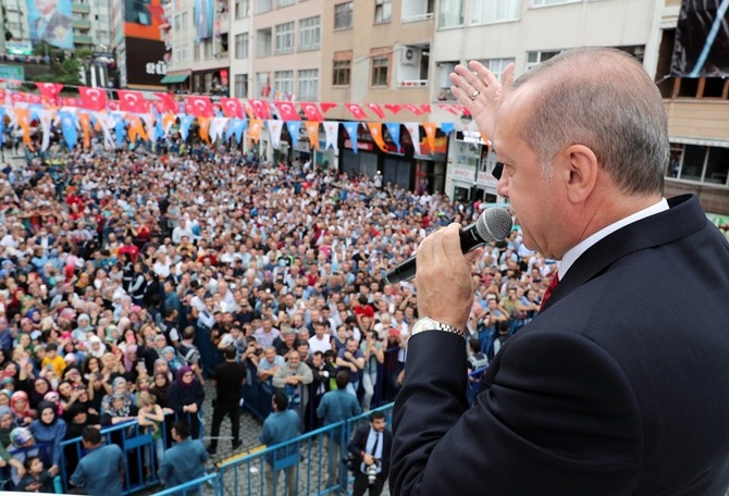 İlk Başkan Erdoğan Rize'de İlk Kez Hemşehrileriyle Buluştu 35