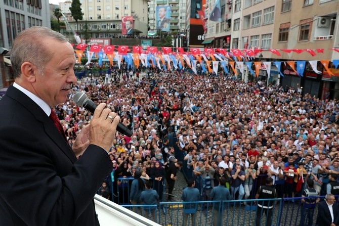 İlk Başkan Erdoğan Rize'de İlk Kez Hemşehrileriyle Buluştu 36