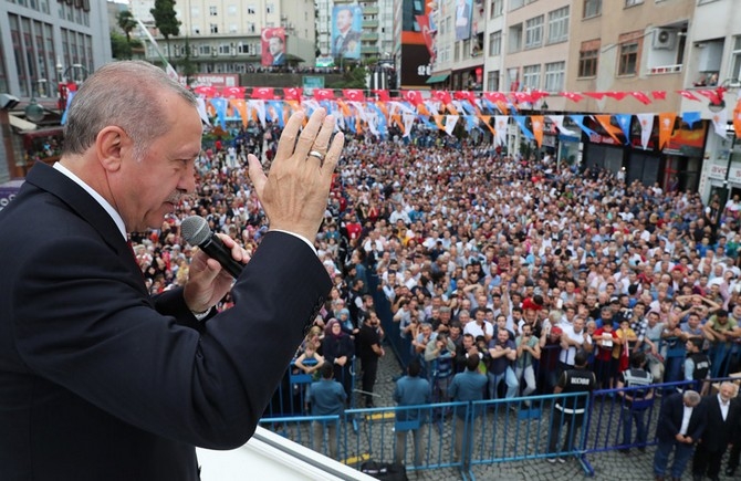 İlk Başkan Erdoğan Rize'de İlk Kez Hemşehrileriyle Buluştu 37