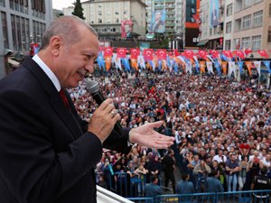 İlk Başkan Erdoğan Rize'de İlk Kez Hemşehrileriyle Buluştu