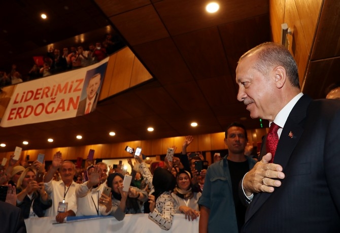 Erdoğan, AK Parti Rize İl Danışma Meclisi Toplantısı'nda 1