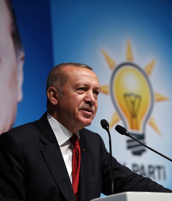 Erdoğan, AK Parti Rize İl Danışma Meclisi Toplantısı'nda 14