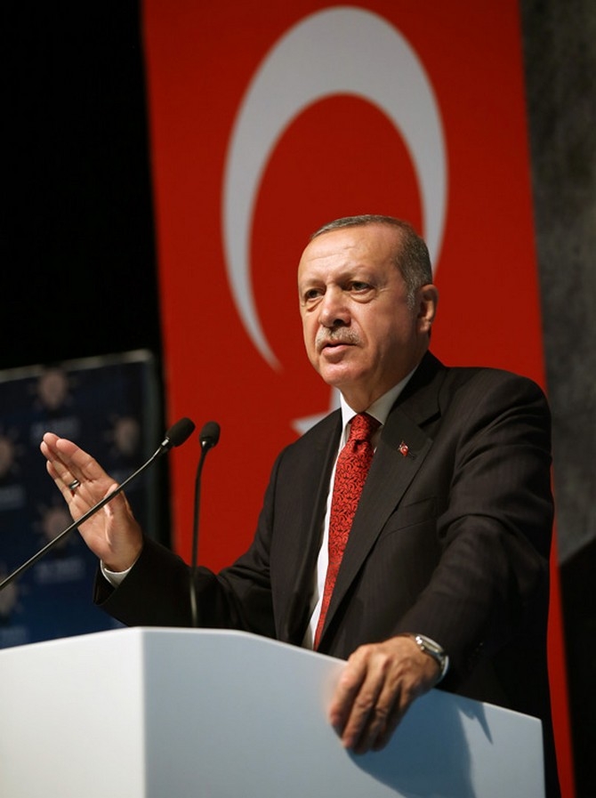 Erdoğan, AK Parti Rize İl Danışma Meclisi Toplantısı'nda 16