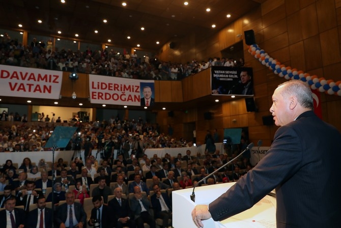 Erdoğan, AK Parti Rize İl Danışma Meclisi Toplantısı'nda 6