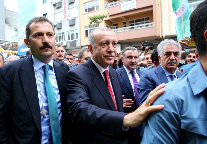 Erdoğan, Rize'de esnaf ziyaretlerinde 3