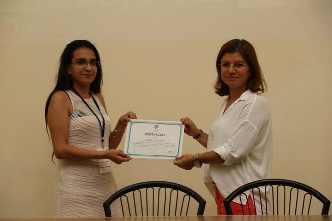 RTEÜ'de Stajını Tamamlayan Gürcü Öğrencilere Sertifika Töreni 19