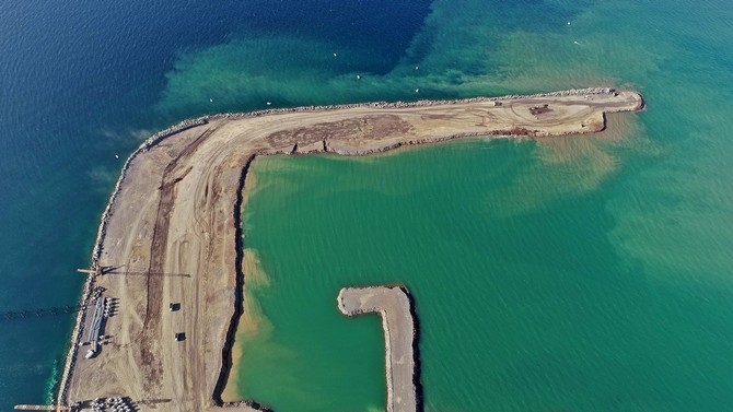 Rize-Artvin Havalimanı İnşaatında 30 Milyon Tonluk Deniz Dolgusu Yapıldı 10