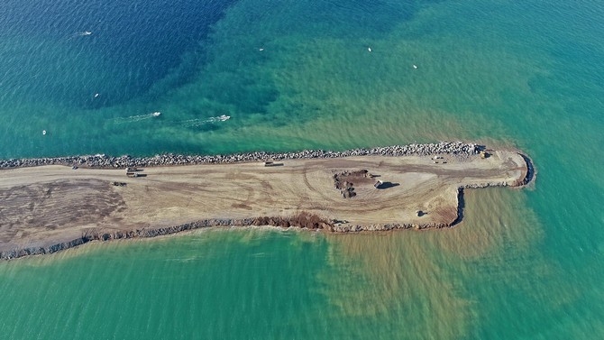 Rize-Artvin Havalimanı İnşaatında 30 Milyon Tonluk Deniz Dolgusu Yapıldı 13