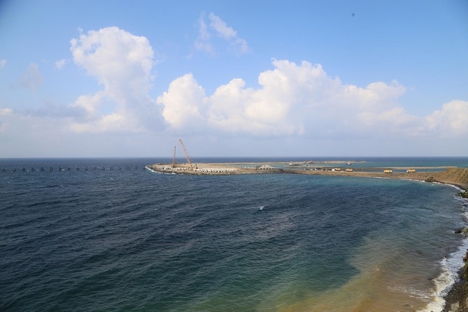 Rize-Artvin Havalimanı İnşaatında 30 Milyon Tonluk Deniz Dolgusu Yapıldı 21