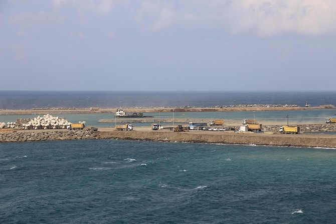 Rize-Artvin Havalimanı İnşaatında 30 Milyon Tonluk Deniz Dolgusu Yapıldı 24