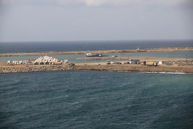 Rize-Artvin Havalimanı İnşaatında 30 Milyon Tonluk Deniz Dolgusu Yapıldı 26