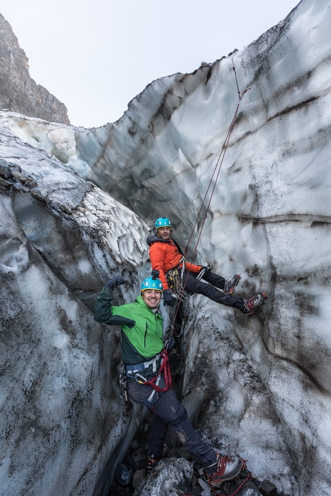 Küresel ısınmaya dikkat çekmek için Kaçkar Büyük Buzulu’na tırmandılar 11