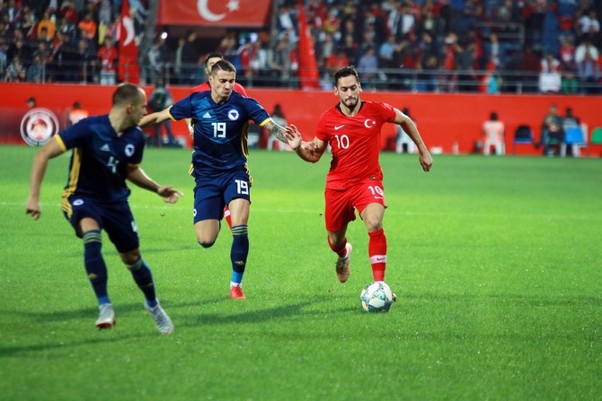 Türkiye - Bosna Hersek Rize'de hazırlık maçı yaptı 16