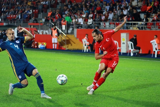 Türkiye - Bosna Hersek Rize'de hazırlık maçı yaptı 19