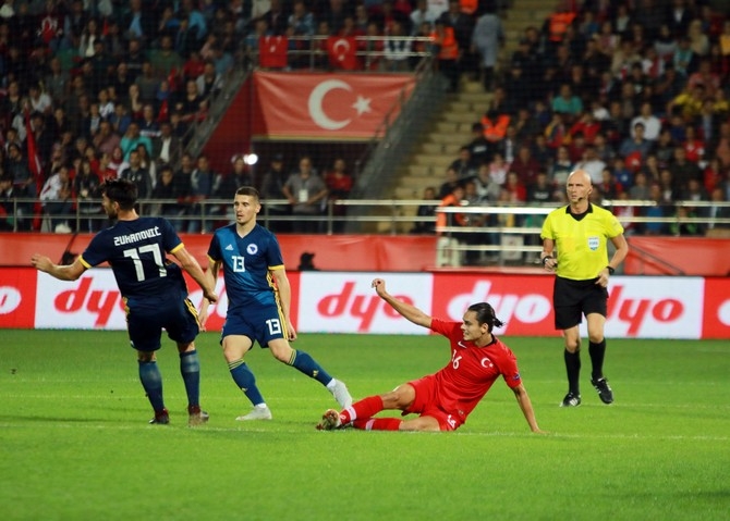 Türkiye - Bosna Hersek Rize'de hazırlık maçı yaptı 20