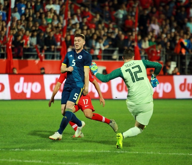 Türkiye - Bosna Hersek Rize'de hazırlık maçı yaptı 21