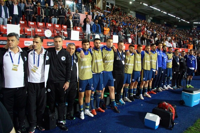 Türkiye - Bosna Hersek Rize'de hazırlık maçı yaptı 34