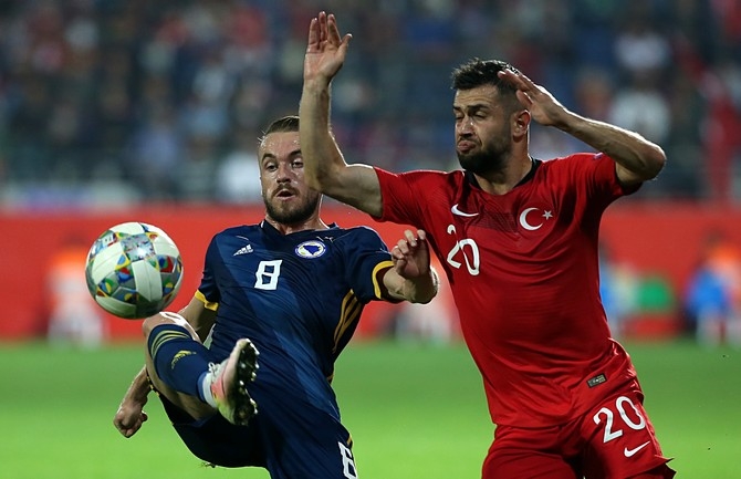 Türkiye - Bosna Hersek Rize'de hazırlık maçı yaptı 37
