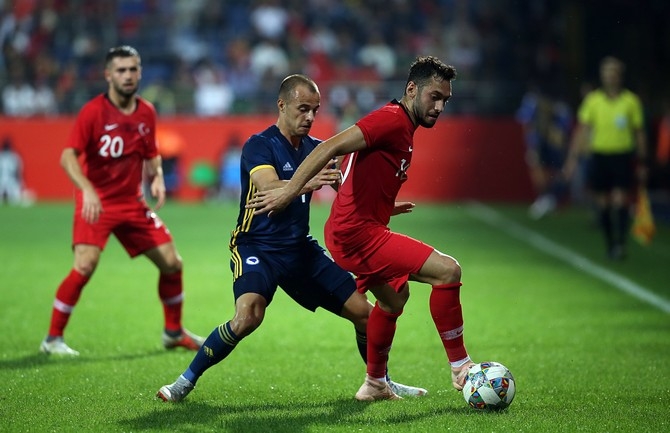 Türkiye - Bosna Hersek Rize'de hazırlık maçı yaptı 38
