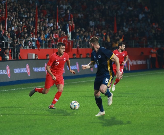 Türkiye - Bosna Hersek Rize'de hazırlık maçı yaptı 39