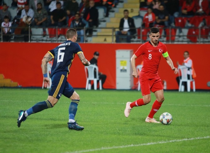 Türkiye - Bosna Hersek Rize'de hazırlık maçı yaptı 40